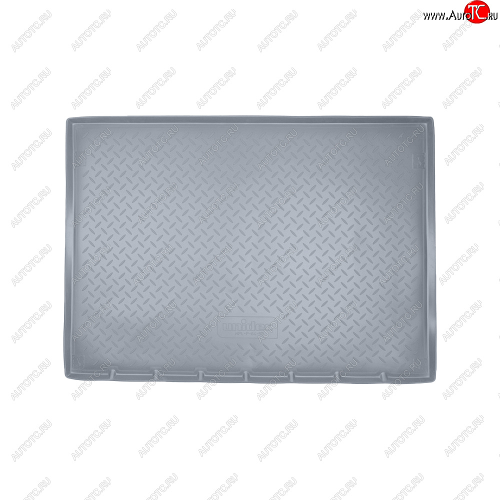 2 199 р. Коврик багажника Norplast Unidec (пасс.,5 дв.)  CITROEN Berlingo  B9 (2008-2022), Peugeot Partner  Tepee (2012-2018) (Цвет: серый)  с доставкой в г. Майкоп