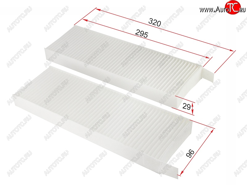 267 р. Фильтр салонный (комплект) SAT  CITROEN Berlingo  B9 (2008-2022), CITROEN C4 picasso ( UD,  3D) (2006-2018), CITROEN DS5  PF2 (2011-2015), Peugeot 3008 (2009-2017), Peugeot 5008  T8 (2009-2016), Peugeot Partner  B9 (2008-2015)  с доставкой в г. Майкоп