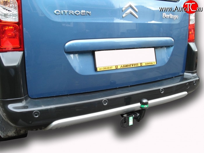 8 249 р. Фаркоп Лидер Плюс CITROEN Berlingo B9 дорестайлинг (2008-2016) (Без электропакета)  с доставкой в г. Майкоп