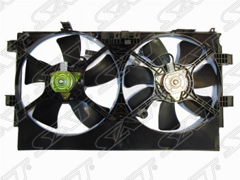 Диффузор радиатора в сборе SAT Mitsubishi Outlander XL (CW)  рестайлинг (2010-2013)