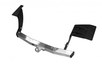 Фаркоп PT GROUP /тип F/ с НЕРЖ накладкой MITSUBISHI Outlander XL 2007-2012/ CITROEN С-Сrosser 2007-2012/ PEUGEOT Mitsubishi Outlander XL (CW)  рестайлинг (2010-2013)