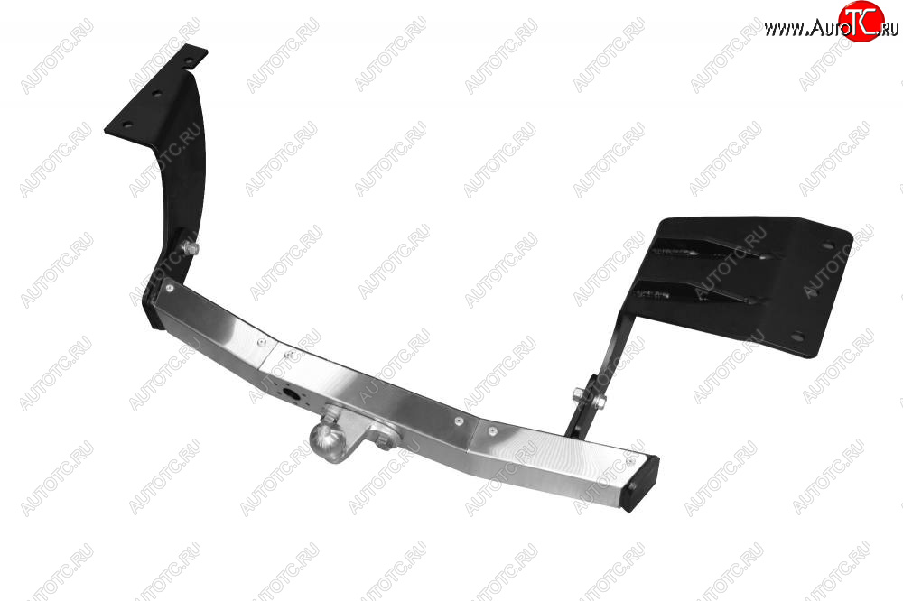 16 259 р. Фаркоп PT GROUP /тип F/ с НЕРЖ накладкой MITSUBISHI Outlander XL 2007-2012/ CITROEN С-Сrosser 2007-2012/ PEUGEOT Mitsubishi Outlander XL (CW)  рестайлинг (2010-2013)  с доставкой в г. Майкоп