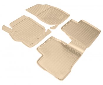Коврики салона Norplast Unidec CITROEN C-elysee ( дорестайлинг) (2012-2020), Peugeot 301 (2012-2025) (Цвет: бежевый)