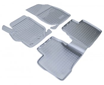 Коврики салона Norplast Unidec CITROEN C-elysee ( дорестайлинг) (2012-2020), Peugeot 301 (2012-2025) (Цвет: серый)