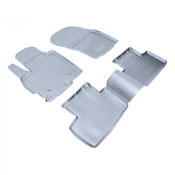 Коврики салона Norplast Unidec CITROEN C4 aircross (2012-2017), Mitsubishi ASX (2010-2020), Peugeot 4008 (2012-2025) (Цвет: серый)