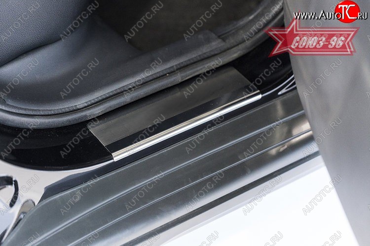 2 519 р. Накладки на внутренние пороги Souz-96 CITROEN C4 aircross (2012-2017)  с доставкой в г. Майкоп