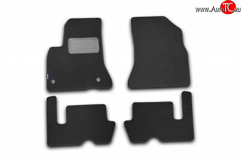4 299 р. Коврики в салон Element 4 шт. (текстиль) (АКПП) CITROEN C4 picasso UD минивэн (2006-2014)  с доставкой в г. Майкоп