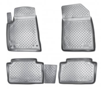 Комплект ковриков в салон Norplast Unidec CITROEN C5 ( X40,DC,  X40,DE,  X40,RC,  X40,RE) (2000-2008) лифтбэк дорестайлинг, универсал дорестайлинг, лифтбэк рестайлинг, универсал рестайлинг (Цвет: черный)