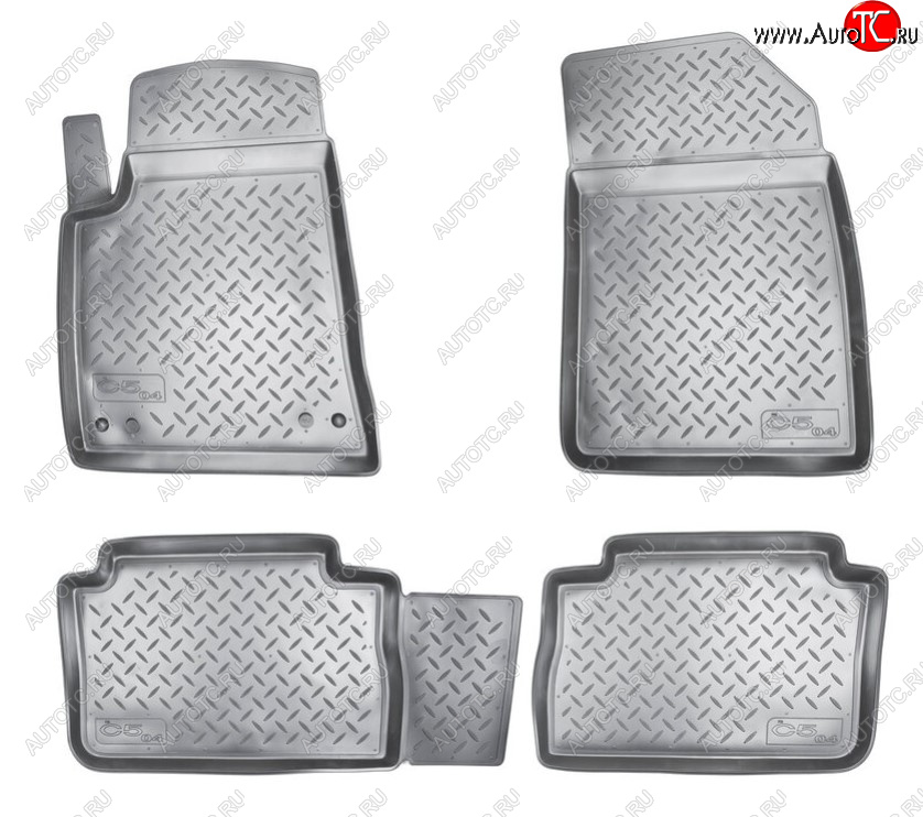 2 139 р. Комплект ковриков в салон Norplast Unidec CITROEN C5 X40,DE универсал дорестайлинг (2001-2004) (Цвет: черный)  с доставкой в г. Майкоп
