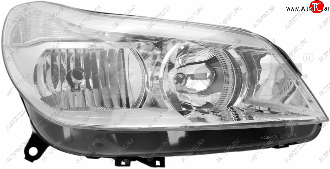 12 299 р. Правая фара передняя TYC CITROEN C5 X40,RE универсал рестайлинг (2004-2008)  с доставкой в г. Майкоп
