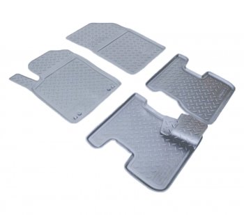 Коврики салона Norplast Unidec CITROEN DS3  PF1 (2009-2016) дорестайлинг,хэтчбэк 3дв. (Цвет: серый)