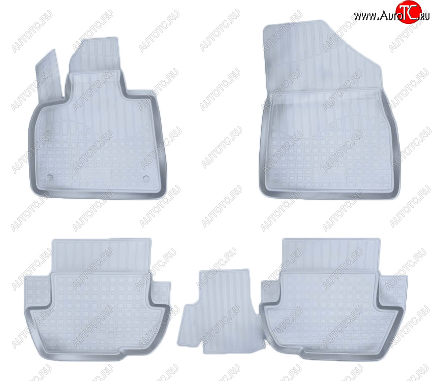 2 759 р. Коврики салона Norplast Unidec  CITROEN DS5  PF2 (2011-2015) хэтчбэк (Цвет: серый)  с доставкой в г. Майкоп