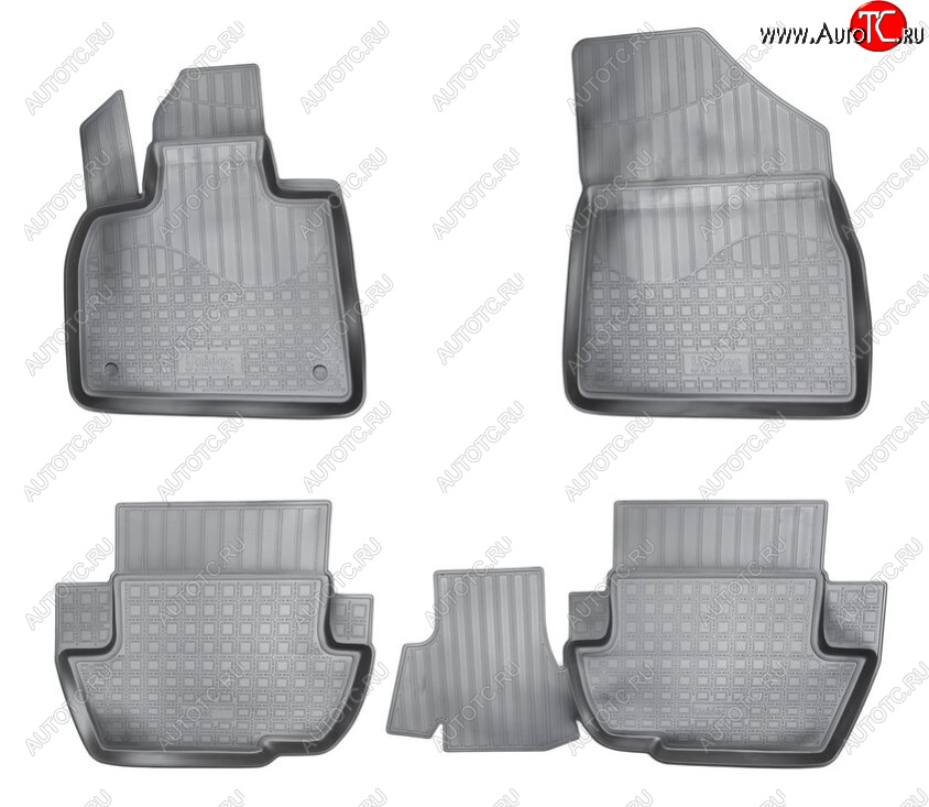 2 139 р. Комплект ковриков в салон Norplast Unidec CITROEN DS5 PF2 хэтчбэк (2011-2015) (Цвет: черный)  с доставкой в г. Майкоп
