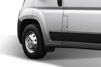 1 249 р. Брызговики Frosch (optimum) CITROEN Jumper 250 (2006-2014) (Передние (с расширителями арок и подкрылками в пакете))  с доставкой в г. Майкоп. Увеличить фотографию 2