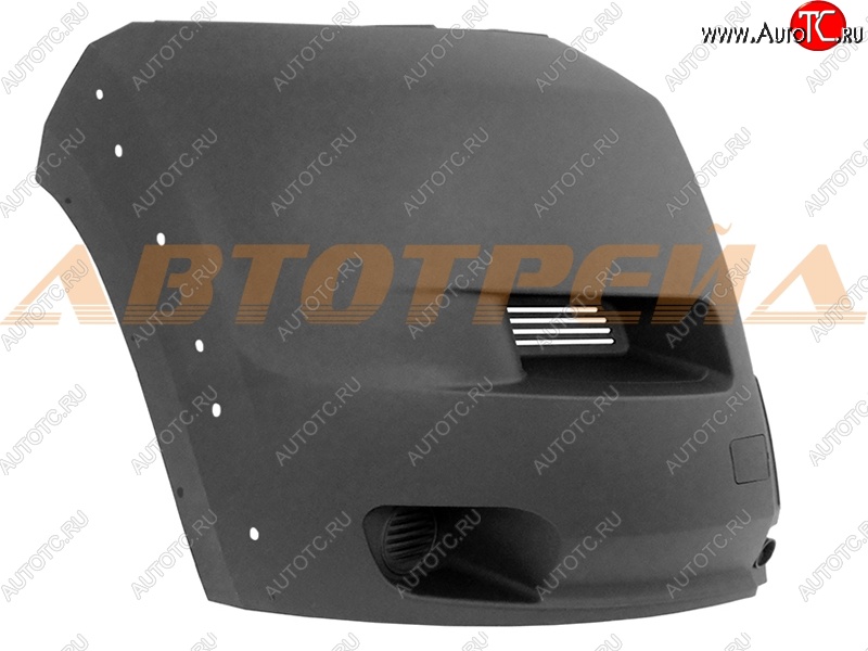 3 199 р. Клык (правый) переднего бампера (под расширитель) SAT Peugeot Boxer 250 (2006-2014) (Неокрашенная)  с доставкой в г. Майкоп
