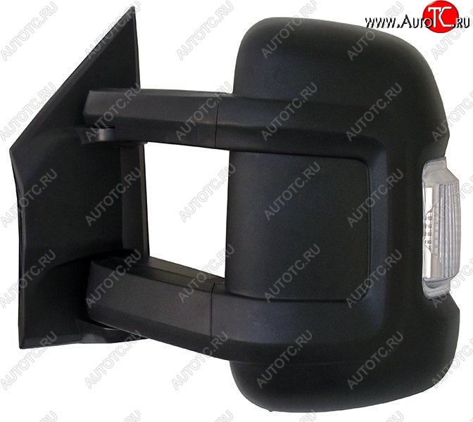 12 649 р. Боковое левое зеркало заднего вида SAT (8 контактов) Peugeot Boxer 250 (2006-2014) (длинный кронштейн)  с доставкой в г. Майкоп