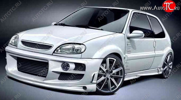 25 899 р. Передний бампер ST2 CITROEN Saxo (1996-2003)  с доставкой в г. Майкоп