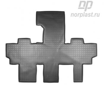 Коврик салонный Business Long Noplast (3-ий ряд) CITROEN SpaceTourer (2016-2022), Peugeot Traveller  K0 L2 (2016-2024)