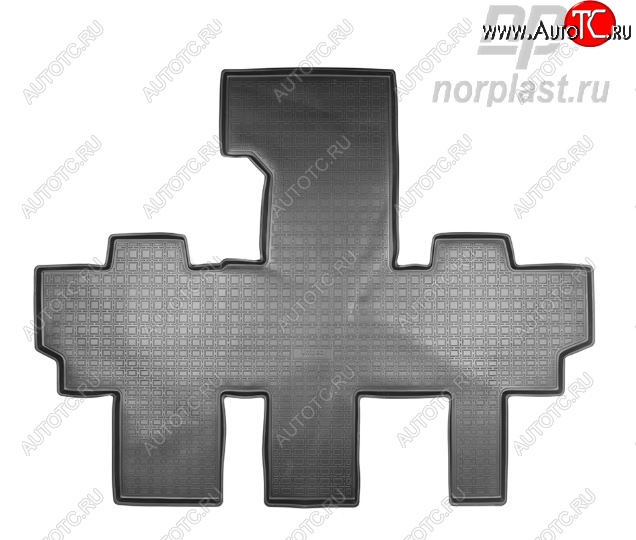 1 599 р. Коврик салонный Business Long Noplast (3-ий ряд)  CITROEN SpaceTourer (2016-2022), Peugeot Traveller  K0 L2 (2016-2024)  с доставкой в г. Майкоп