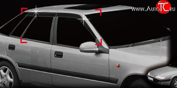 999 р. Дефлектора окон Avtoclover Daewoo Espero (1990-1999)  с доставкой в г. Майкоп