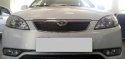 1 469 р. Сетка на бампер Russtal (черная) Daewoo Gentra KLAS седан (2012-2016)  с доставкой в г. Майкоп. Увеличить фотографию 3