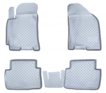 Коврики салона Norplast Unidec Daewoo Gentra ( KLAS) (2012-2025) седан (Цвет: серый)