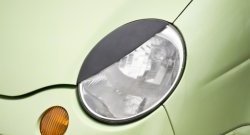 369 р. Реснички на фары RA Daewoo Matiz M100 дорестайлинг (1998-2000) (Неокрашенные)  с доставкой в г. Майкоп. Увеличить фотографию 3