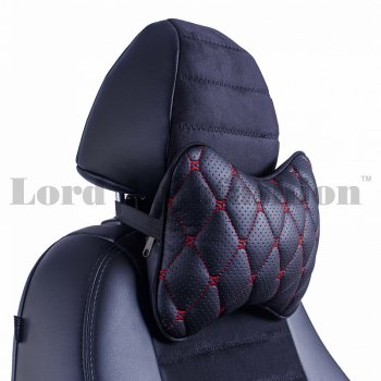 Подушка-косточка Lord Autofashion Байрон (экокожа, 1 шт.) Suzuki Swift ZC72S дорестайлинг, хэтчбэк 5 дв. (2010-2013)