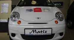 1 469 р. Сетка на бампер (рестайлинг) Russtal (черная) Daewoo Matiz M100 дорестайлинг (1998-2000)  с доставкой в г. Майкоп. Увеличить фотографию 3
