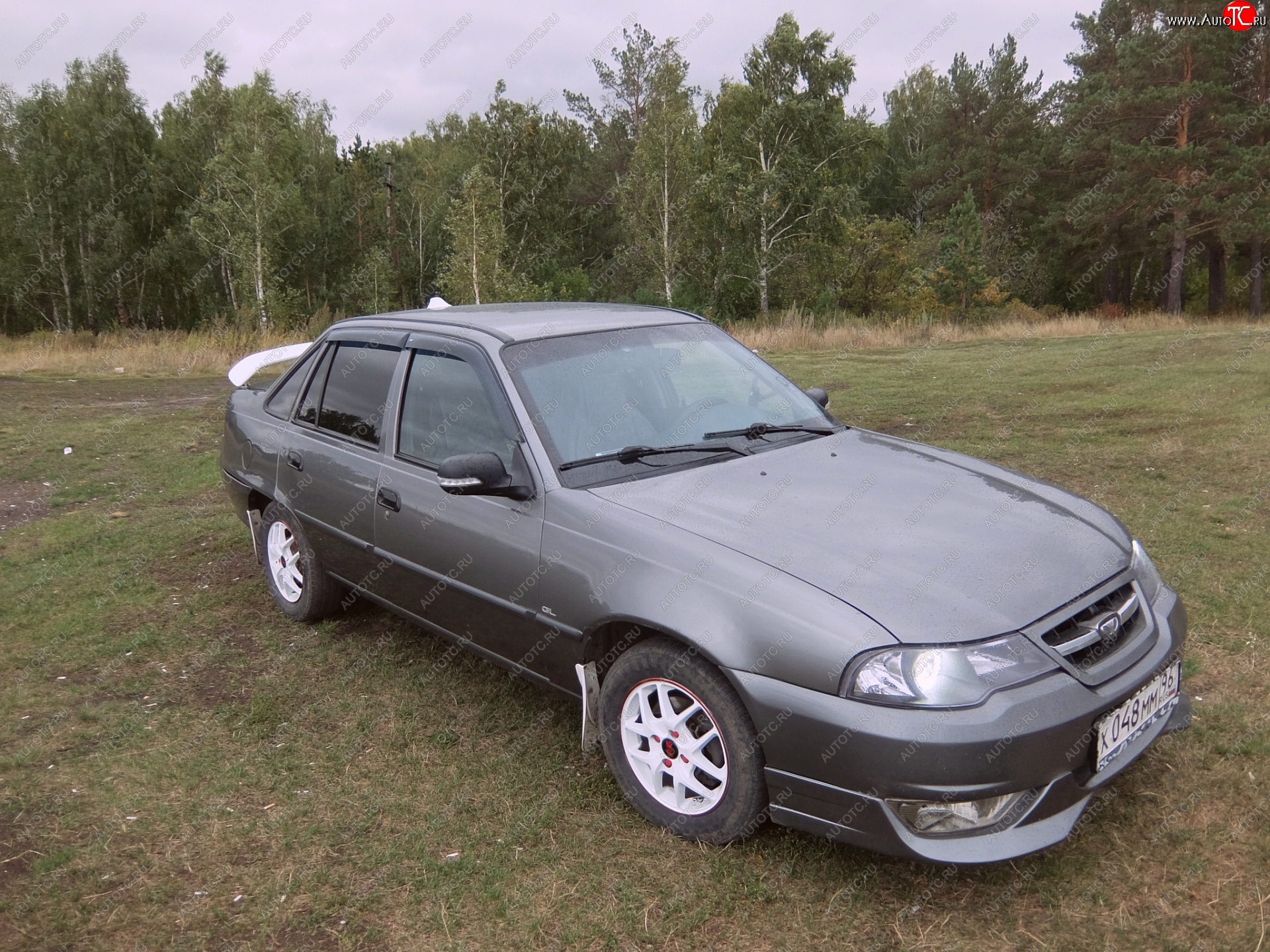 3 649 р. Накладка переднего бампера Sport Daewoo Nexia рестайлинг (2008-2015) (Неокрашенная)  с доставкой в г. Майкоп