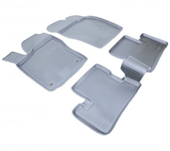 Коврики салона Norplast Unidec Daewoo Nexia  рестайлинг (2008-2015) (Цвет: серый)