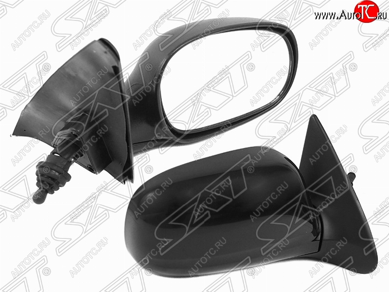 2 569 р. Правое боковое зеркало заднего вида SAT (механическое) Daewoo Nexia дорестайлинг (1995-2008) (Неокрашенное)  с доставкой в г. Майкоп