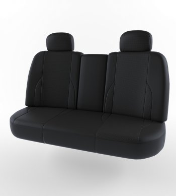 6 549 р. Чехлы для сидений Lord Autofashion Вегас (экокожа)  Daewoo Nexia  дорестайлинг (1995-2008) (Черный, вставка черная)  с доставкой в г. Майкоп. Увеличить фотографию 2