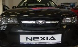 1 339 р. Сетка на бампер Russtal (черная) Daewoo Nexia рестайлинг (2008-2015)  с доставкой в г. Майкоп. Увеличить фотографию 6