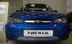 1 389 р. Сетка на бампер Russtal (хром) Daewoo Nexia рестайлинг (2008-2015)  с доставкой в г. Майкоп. Увеличить фотографию 6