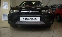 1 389 р. Сетка на бампер Russtal (хром) Daewoo Nexia рестайлинг (2008-2015)  с доставкой в г. Майкоп. Увеличить фотографию 8