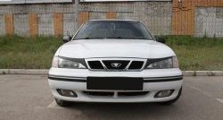 739 р. Реснички RA на фары Daewoo Nexia дорестайлинг (1995-2008) (Неокрашенные)  с доставкой в г. Майкоп. Увеличить фотографию 2