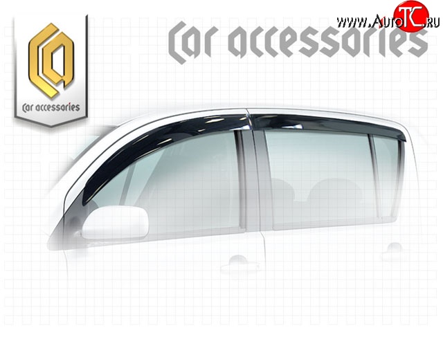 2 199 р. Дефлектора окон (M600S, M601S, M610S) CA-Plastiс  Daihatsu Boon Luminas  M500 минивэн (2008-2012) (Classic полупрозрачный)  с доставкой в г. Майкоп
