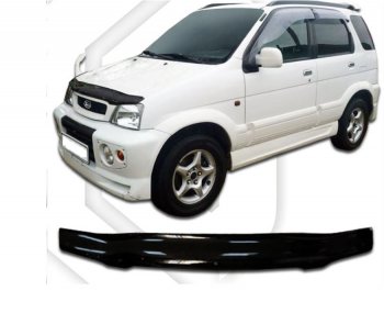 Дефлектор капота (кузов: J100,102,122) CA-Plastic Daihatsu Terios  J100 (1997-2000) дорестайлинг