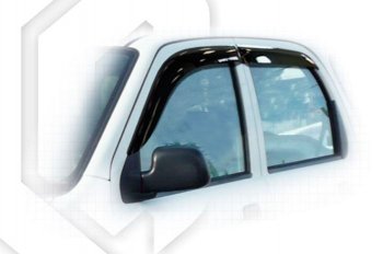 Дефлектора окон CA-Plastiс Daihatsu Terios  J100 (1997-2000) дорестайлинг (Classic полупрозрачный)