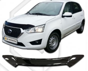 Дефлектор капота CA-Plastic Datsun on-DO седан рестайлинг (2019-2021)