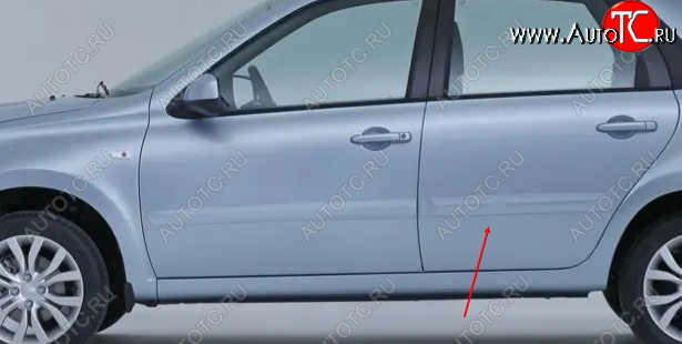 2 049 р. Молдинг задней левой двери Original Datsun on-DO седан рестайлинг (2019-2021) (неокрашенный)  с доставкой в г. Майкоп