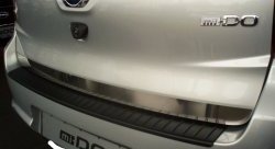 679 р. Накладка защитная на верхнюю часть заднего бампера Тюн-Авто  Datsun mi-DO (2014-2021) хэтчбэк  с доставкой в г. Майкоп. Увеличить фотографию 3
