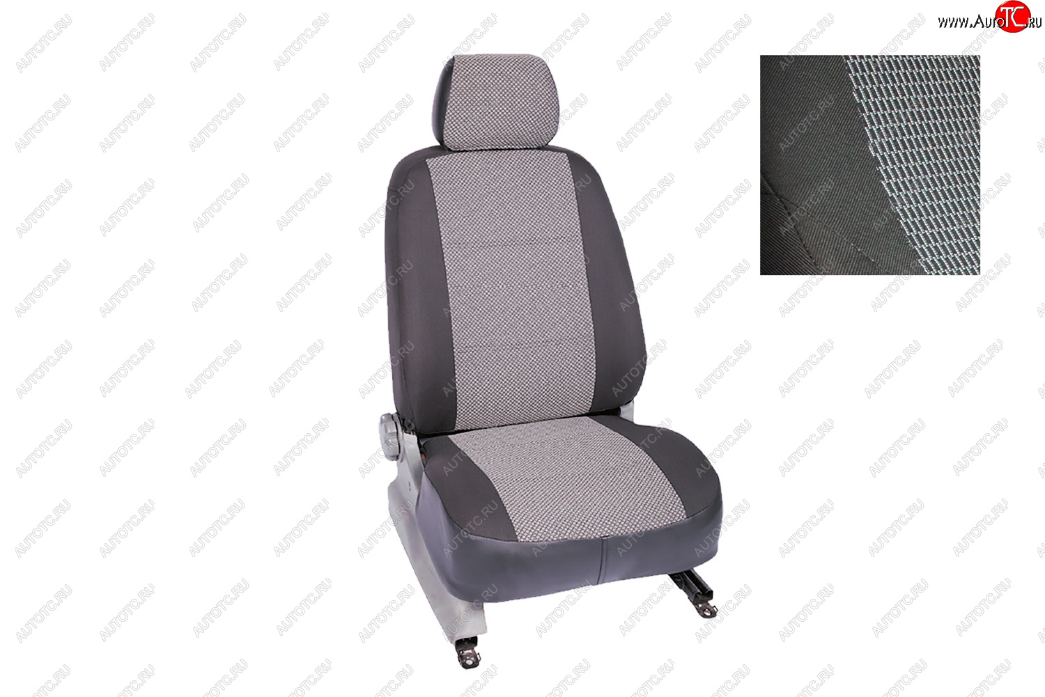 4 999 р. Чехлы для сидений на sedan 40/60 airbag Seintex (жаккард) Datsun on-DO седан дорестайлинг (2014-2019)  с доставкой в г. Майкоп