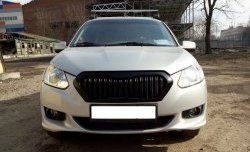 3 699 р. Решётка радиатора K2 Datsun on-DO седан дорестайлинг (2014-2019) (Неокрашенная)  с доставкой в г. Майкоп. Увеличить фотографию 2