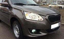 3 699 р. Решётка радиатора K2 Datsun on-DO седан дорестайлинг (2014-2019) (Неокрашенная)  с доставкой в г. Майкоп. Увеличить фотографию 4