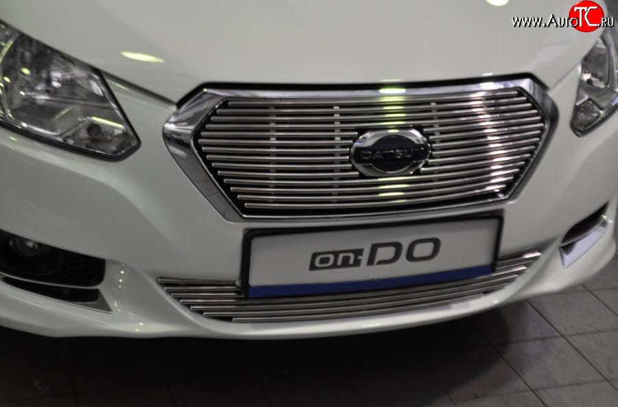 5 499 р. Декоративная вставка решетки радиатора Berkut Datsun on-DO седан дорестайлинг (2014-2019)  с доставкой в г. Майкоп