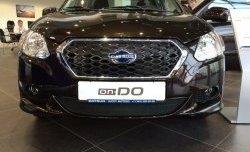 1 469 р. Сетка на бампер Russtal (черная) Datsun on-DO седан дорестайлинг (2014-2019)  с доставкой в г. Майкоп. Увеличить фотографию 3