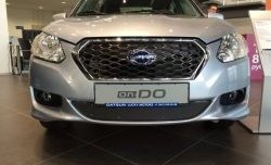 1 469 р. Сетка на бампер Russtal (черная) Datsun on-DO седан дорестайлинг (2014-2019)  с доставкой в г. Майкоп. Увеличить фотографию 6