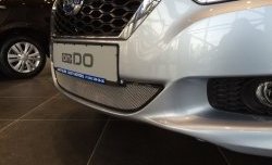 1 899 р. Сетка на бампер Russtal (хром) Datsun on-DO седан дорестайлинг (2014-2019)  с доставкой в г. Майкоп. Увеличить фотографию 4